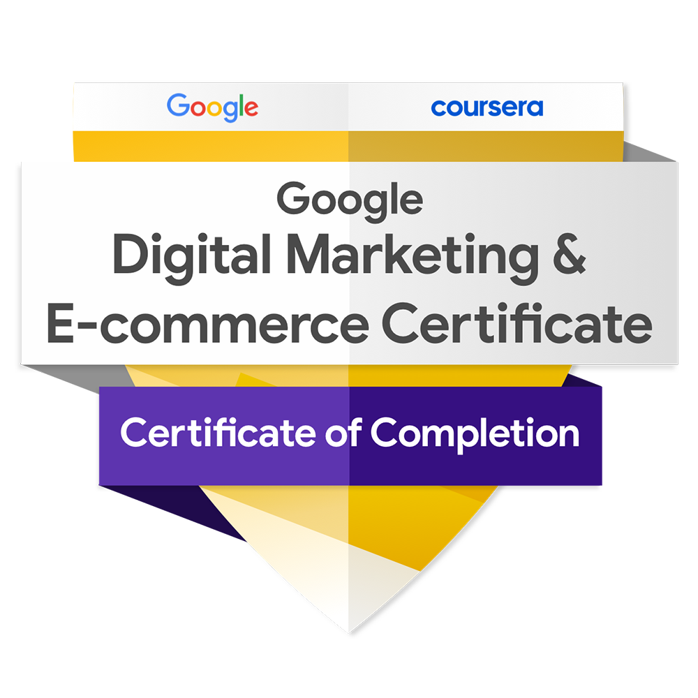 Google Digital Marketing & E-commerce